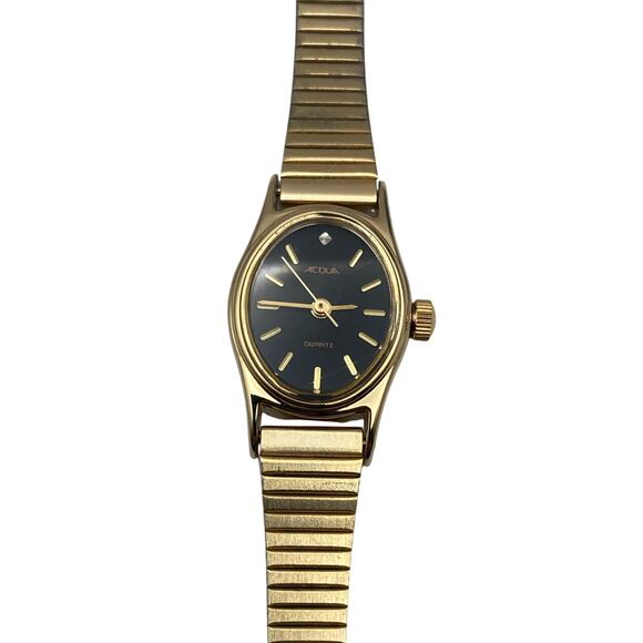 Vintage Acqua Quartz Women's Watch 18mm - Working - New Battery - Picture 1 of 6